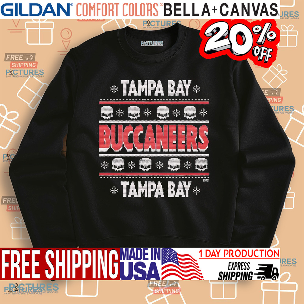 Tampa Bay Buccaneers ugly Christmas shirt