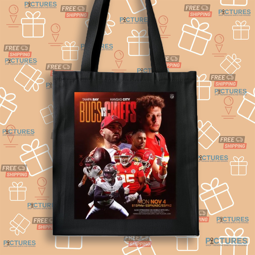 Tampa Bay Buccaneers vs Kansas City Chiefs 2024 Week 9 Matchup Shirt Tampa Bay Buccaneers vs Kansas City Chiefs 2024 Week 9 Matchup Shirt