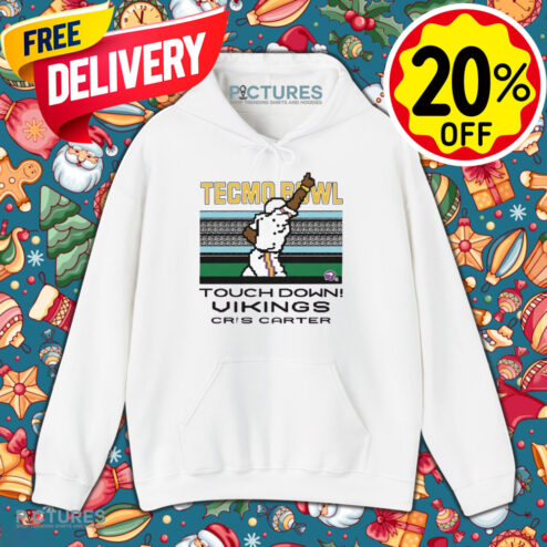 Tecmo Bowl Touch Down Minnesota Vikings Cris Carter Shirt