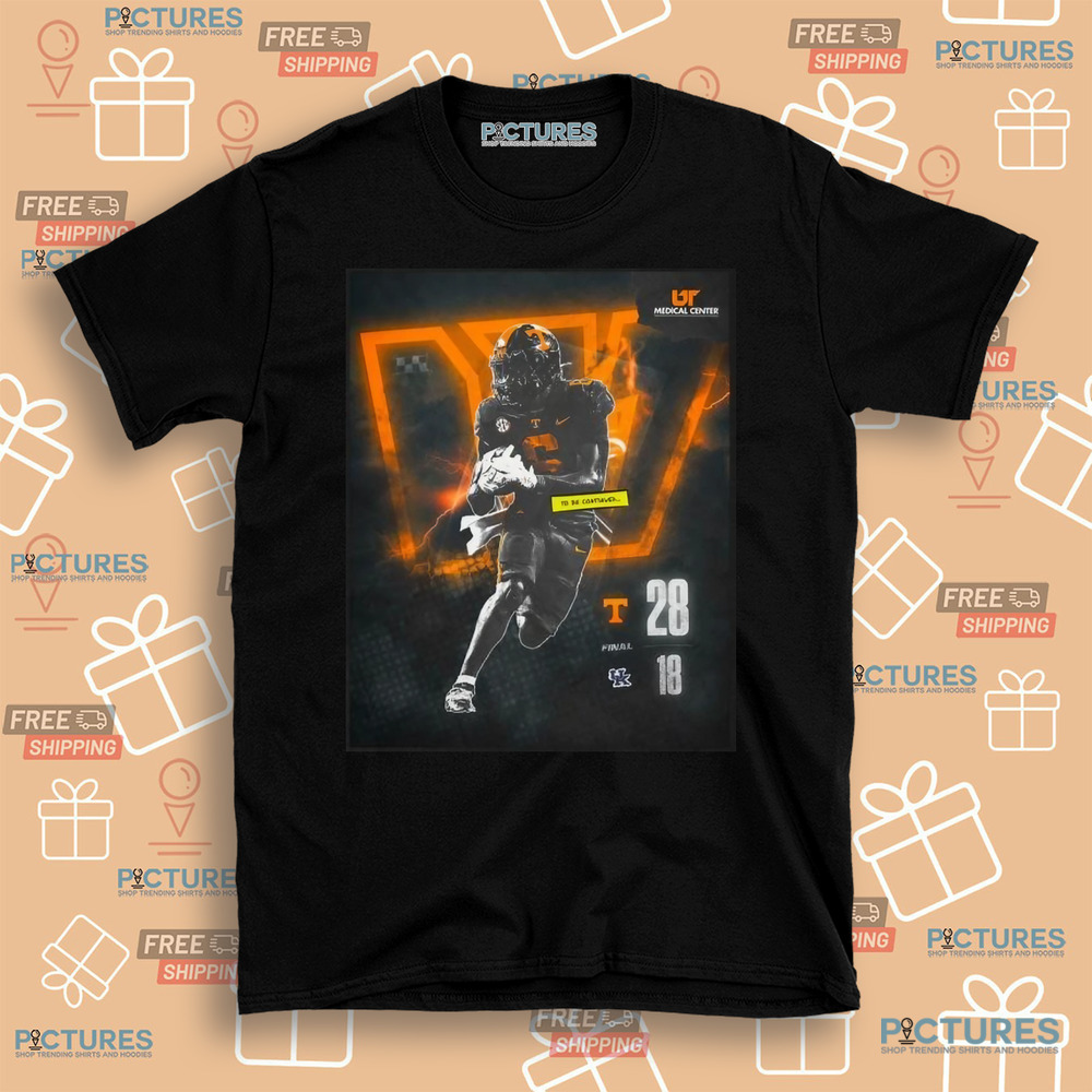 Tennessee Volunteers 28-18 Win Kentucky Wildcats Football 2024 Game Final Score Shirt Tennessee Volunteers 28-18 Win Kentucky Wildcats Football 2024 Game Final Score Shirt