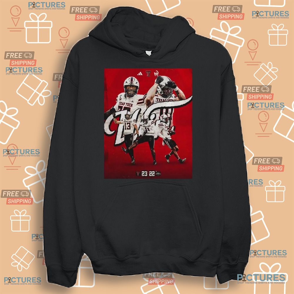 Texas Tech Red Raiders 23-22 Win Iowa State Football 2024 Game Final Score shirt Texas Tech Red Raiders 23-22 Win Iowa State Football 2024 Game Final Score shirt