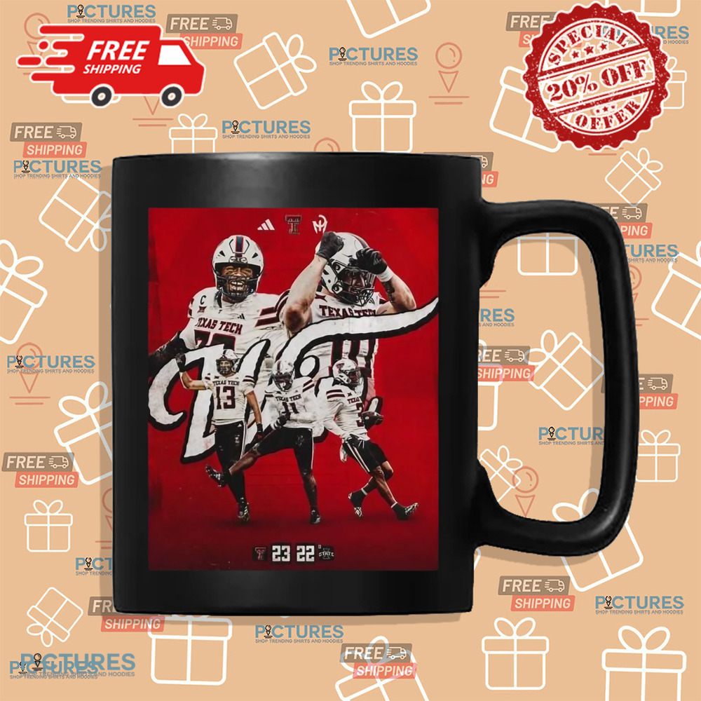 Texas Tech Red Raiders 23-22 Win Iowa State Football 2024 Game Final Score shirt Texas Tech Red Raiders 23-22 Win Iowa State Football 2024 Game Final Score shirt