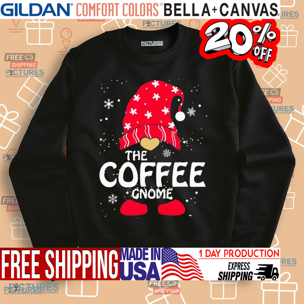 The Coffee Gnome Christmas Shirt