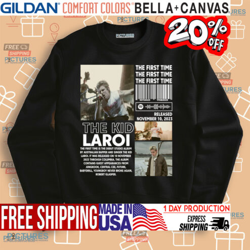 The Kid Laroi The First Time Released Nov 10 2023 Shirt