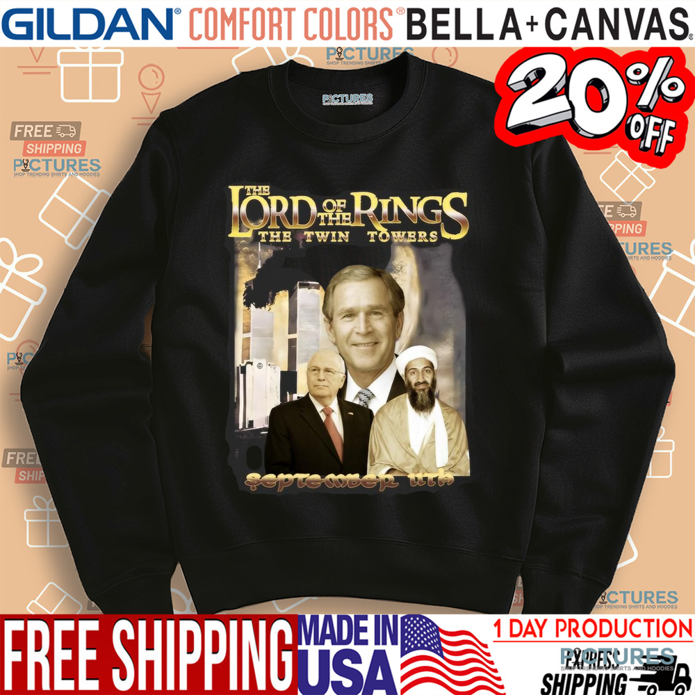 The Lord Of The Rings The Twin Towers September 11th Shirt