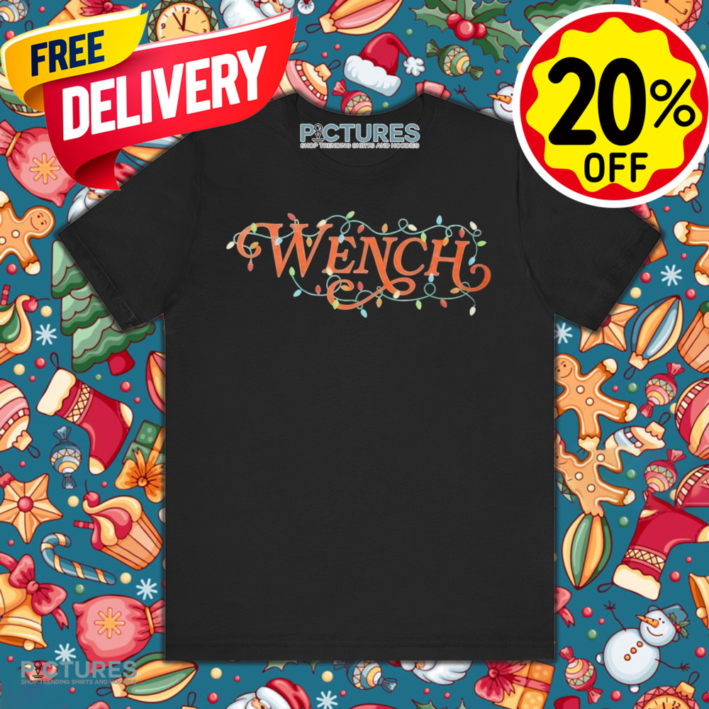 The Toast Podcast Wench Christmas Lights Shirt