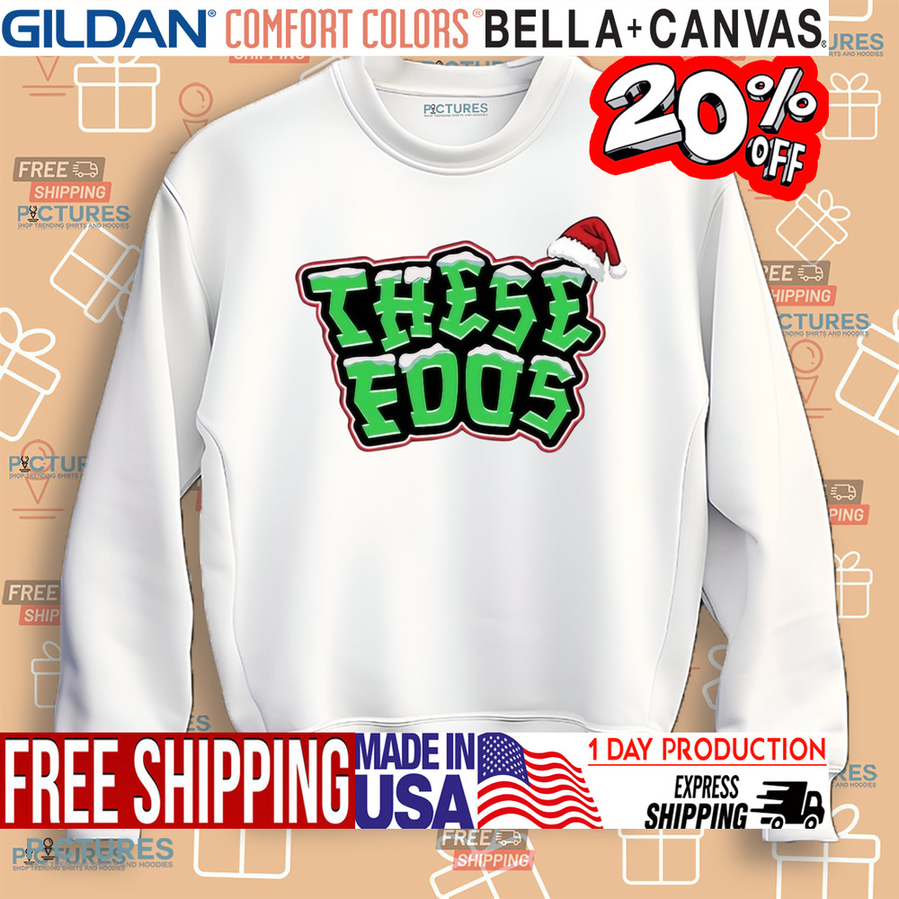 These Foos Santa Hat Christmas Shirt