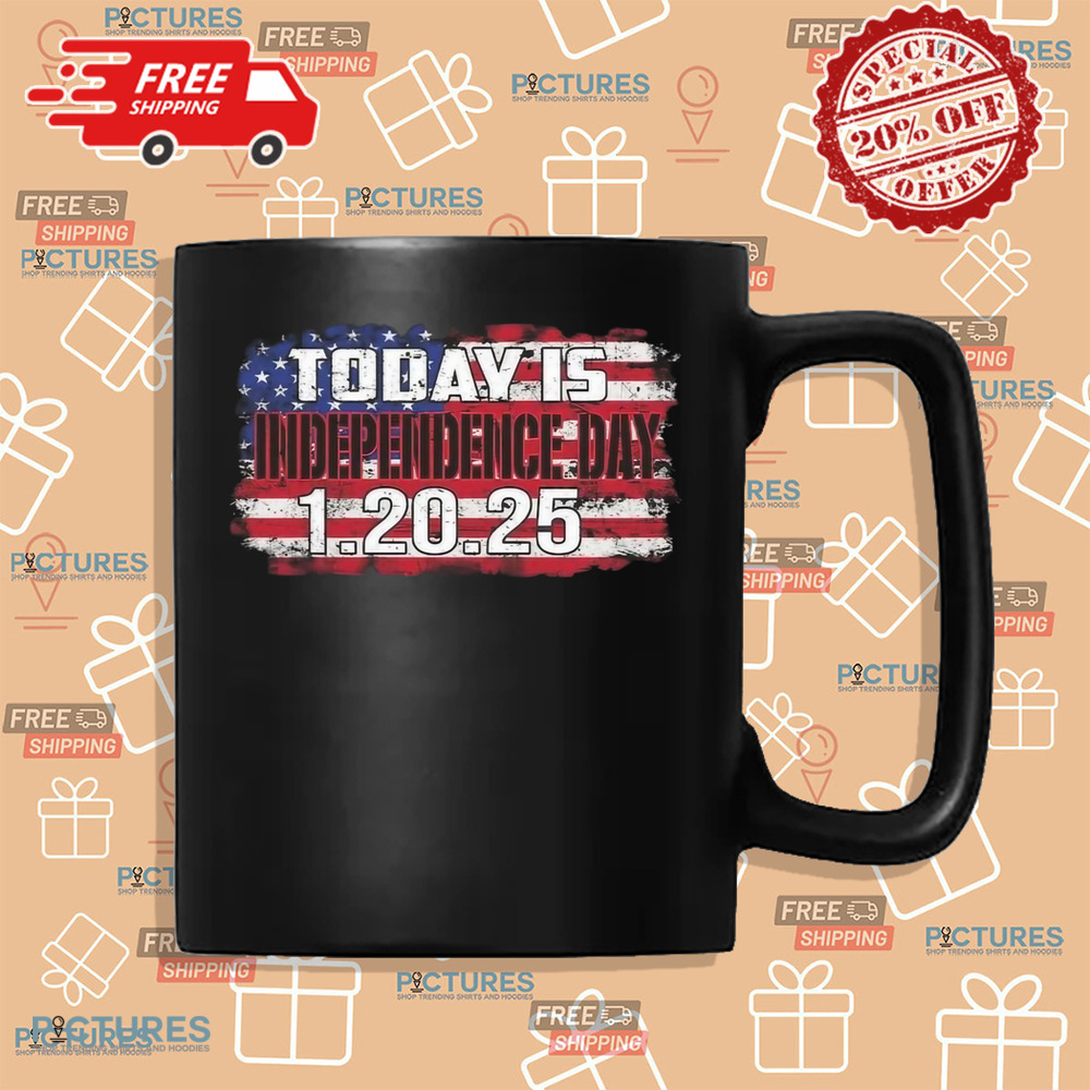 Today Is Independence Day 1 20 25 America Flag Shirt Today Is Independence Day 1 20 25 America Flag Shirt