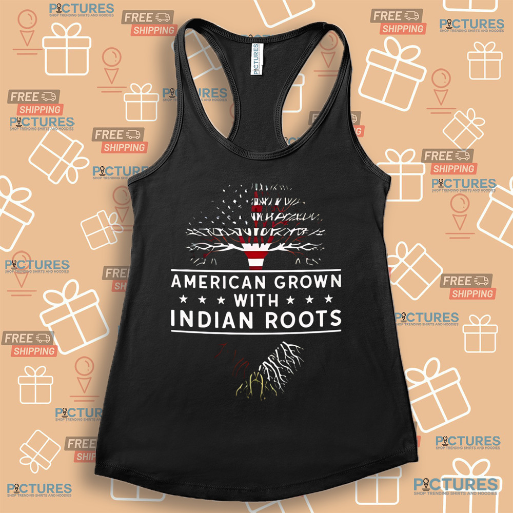Tree American Grown With Indian Roots Shirt Tree American Grown With Indian Roots Shirt