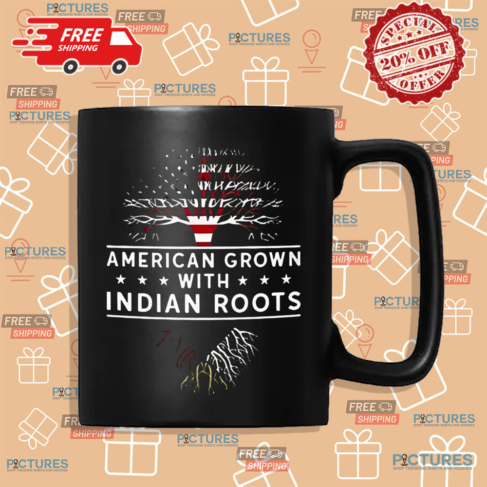 Tree American Grown With Indian Roots Shirt Tree American Grown With Indian Roots Shirt