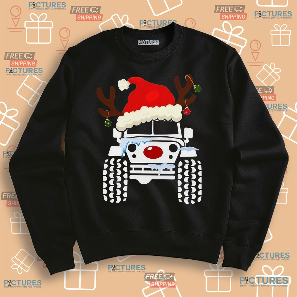 Truck Snow Hat Christmas 2024 Shirt Truck Snow Hat Christmas 2024 Shirt