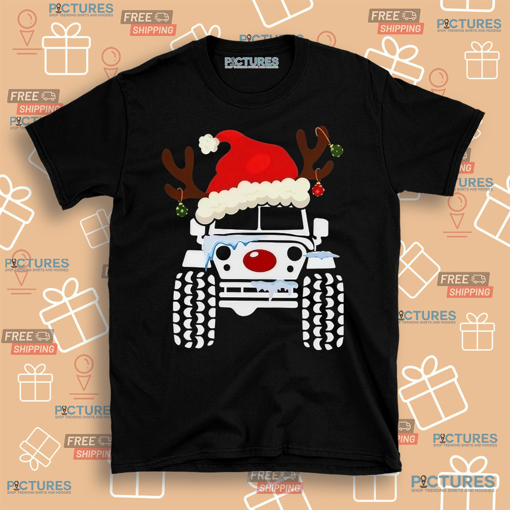 Truck Snow Hat Christmas 2024 Shirt Truck Snow Hat Christmas 2024 Shirt