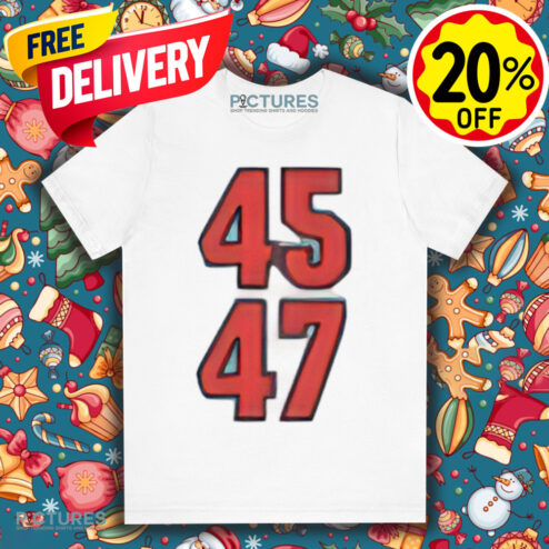 Trump 45-47 Trump Won 2024 Shirt