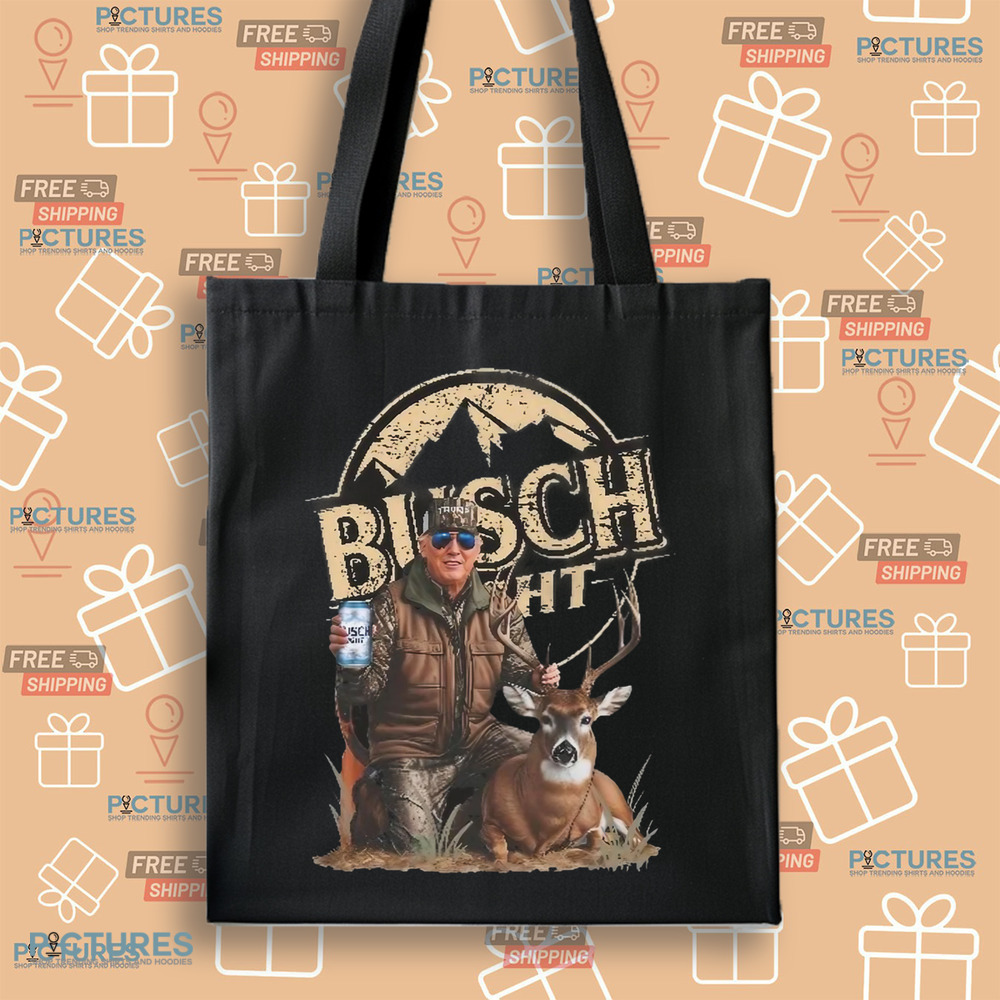Trump Hunting Busch Light Beer With Deer Shirt Trump Hunting Busch Light Beer With Deer Shirt