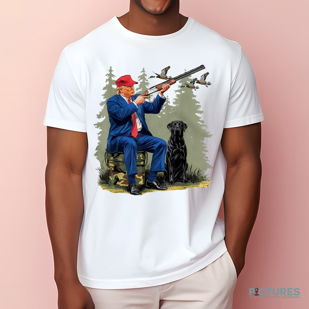Trump Hunting Duck Shirt Trump Hunting Duck Shirt