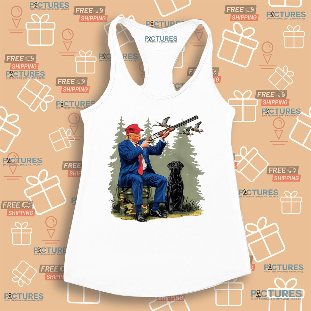 Trump Hunting Duck Shirt Trump Hunting Duck Shirt