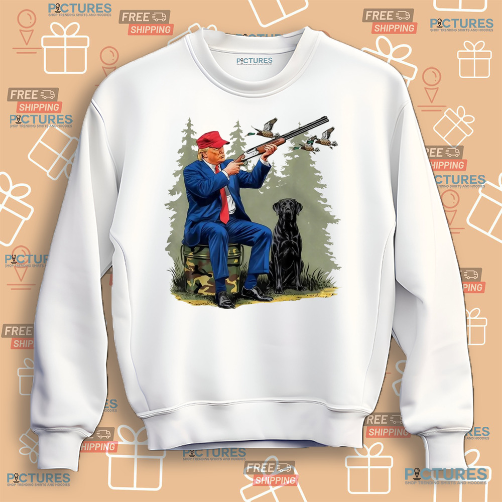 Trump Hunting Duck Shirt Trump Hunting Duck Shirt