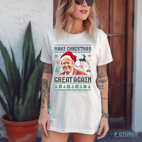 Trump Make Christmas Great Again 2024 Christmas Shirt