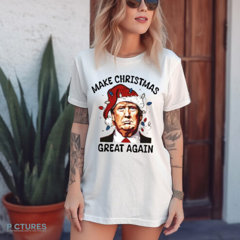 Trump Make Christmas Great Again Santa Shirt
