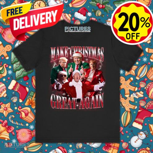 Trump Santa Make Christmas Great Again Shirt