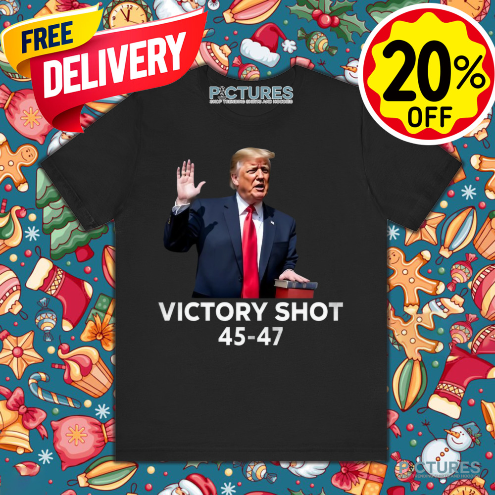 Trump Victory Shot 45-47 Shirt