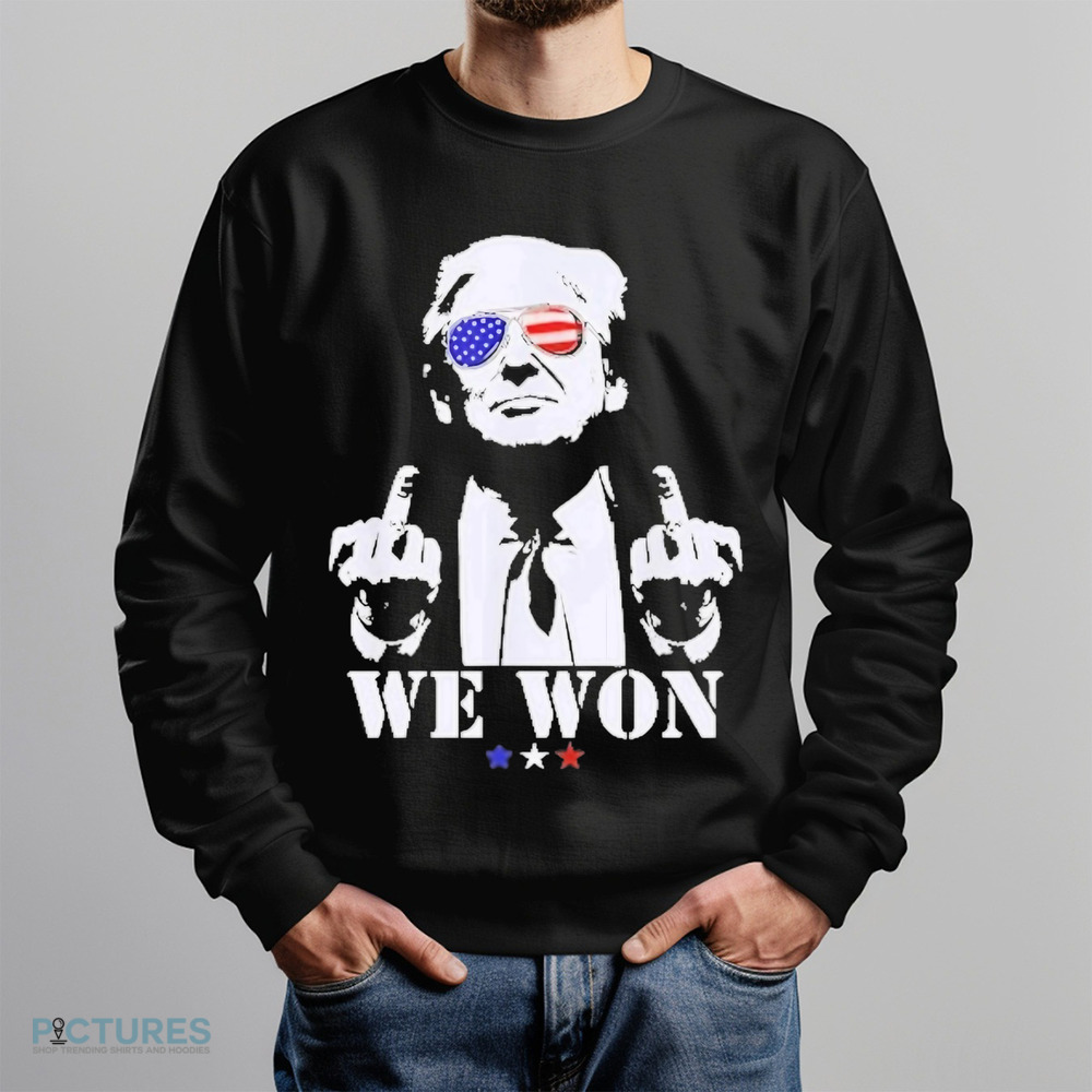 Trump We Won Wins Inauguration 47 US President 2025 Election 2024 Shirt Trump We Won Wins Inauguration 47 US President 2025 Election 2024 Shirt