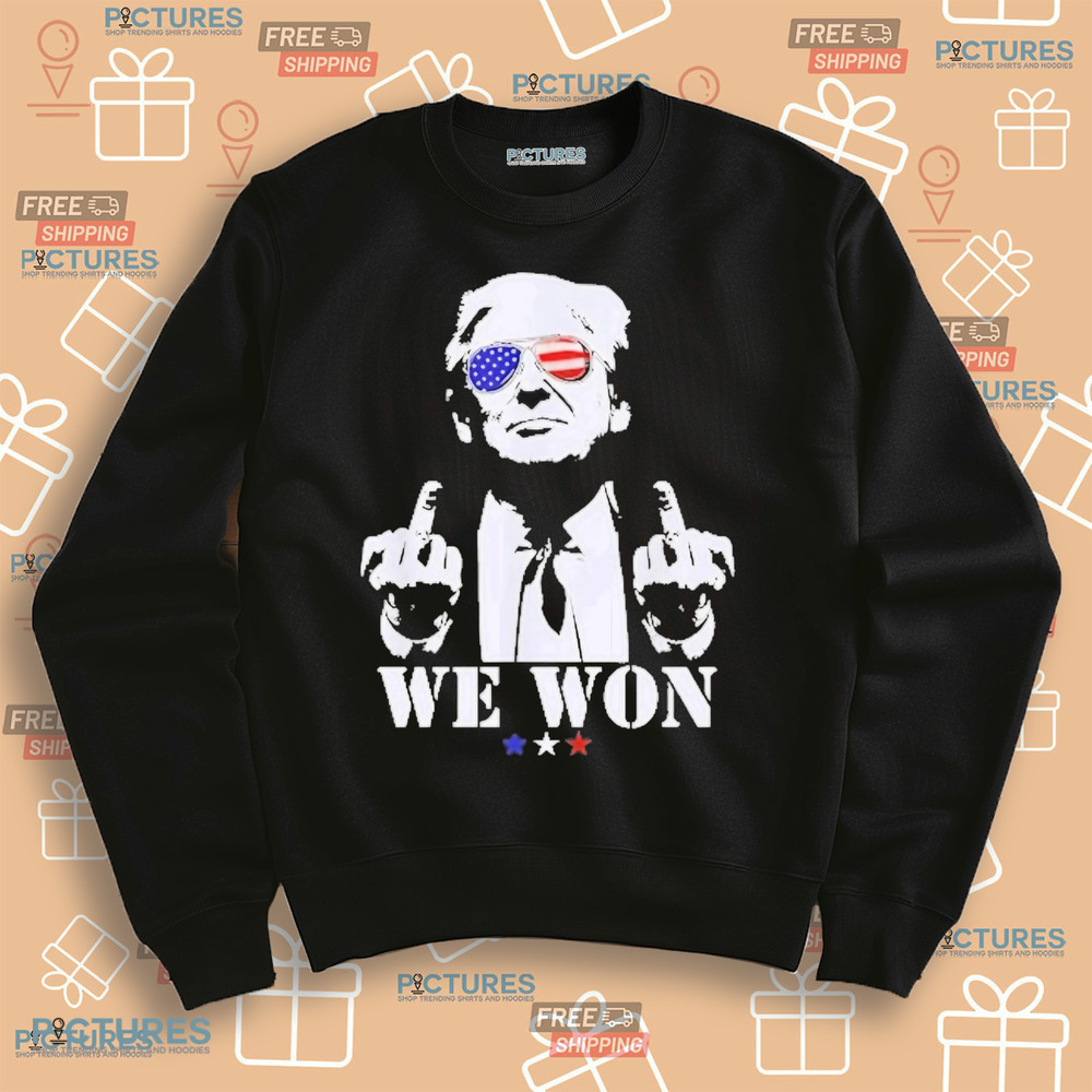 Trump We Won Wins Inauguration 47 US President 2025 Election 2024 Shirt Trump We Won Wins Inauguration 47 US President 2025 Election 2024 Shirt