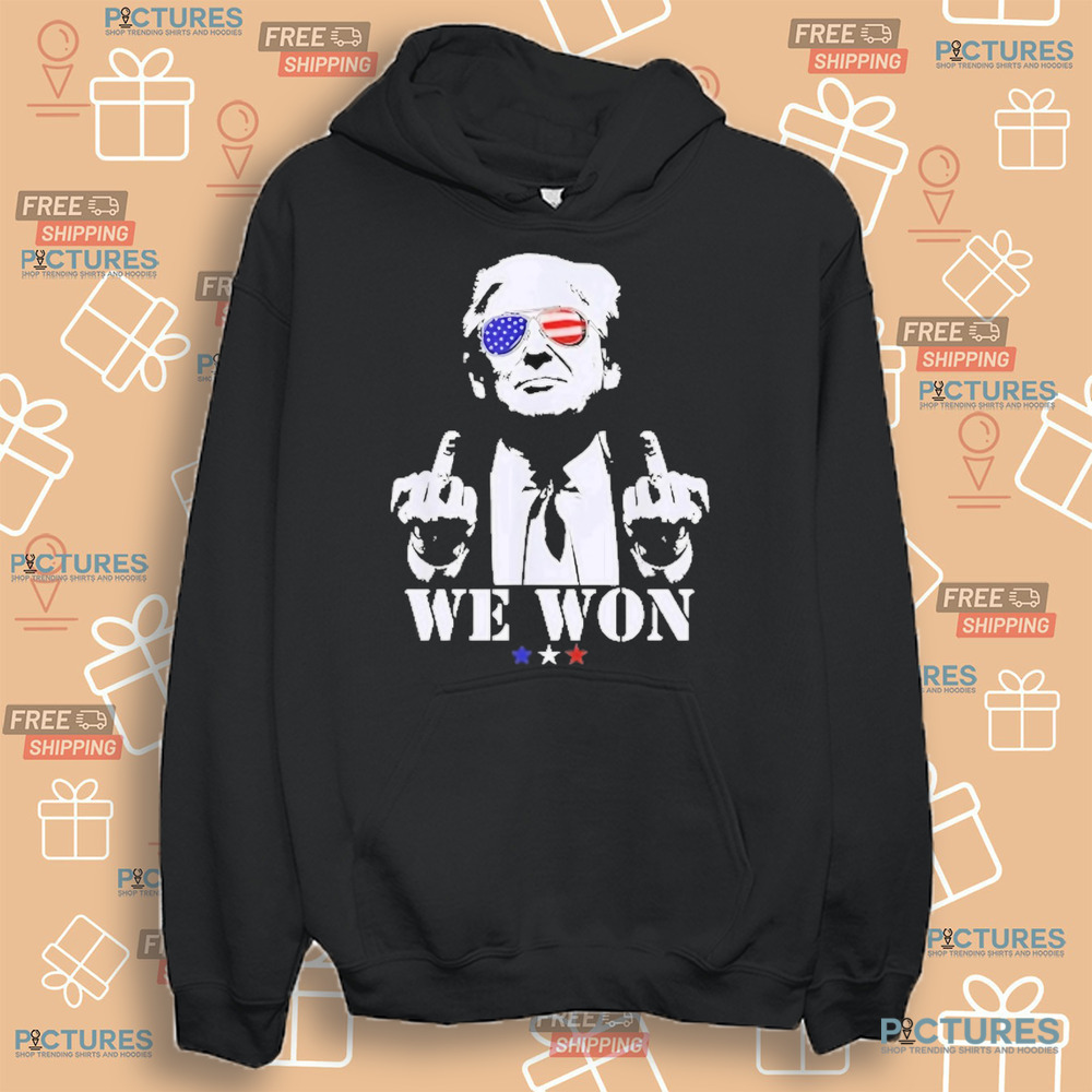 Trump We Won Wins Inauguration 47 US President 2025 Election 2024 Shirt Trump We Won Wins Inauguration 47 US President 2025 Election 2024 Shirt