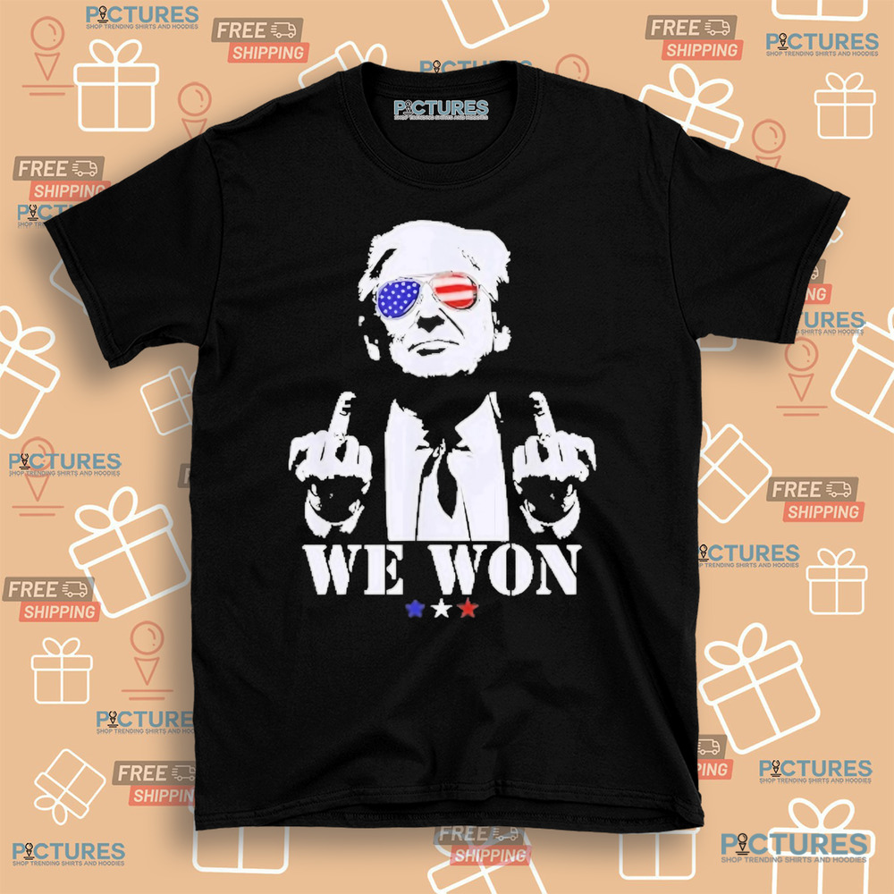 Trump We Won Wins Inauguration 47 US President 2025 Election 2024 Shirt Trump We Won Wins Inauguration 47 US President 2025 Election 2024 Shirt