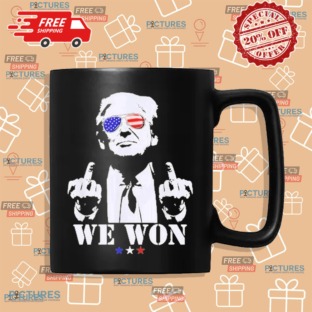 Trump We Won Wins Inauguration 47 US President 2025 Election 2024 Shirt Trump We Won Wins Inauguration 47 US President 2025 Election 2024 Shirt