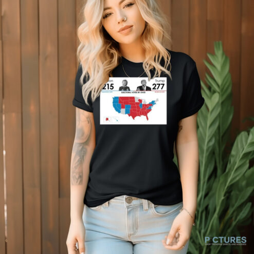Trump Won 277 President Election 2024 Shirt
