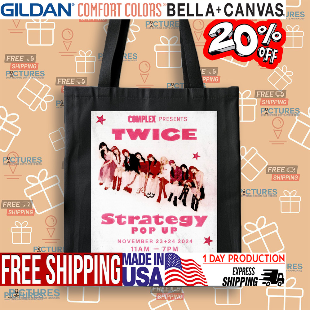 Twice Strategy Pop Up November 23 24 2024 Los Angeles CA Complex Present Poster Shirt Twice Strategy Pop Up November 23 24 2024 Los Angeles CA Complex Present Poster Shirt