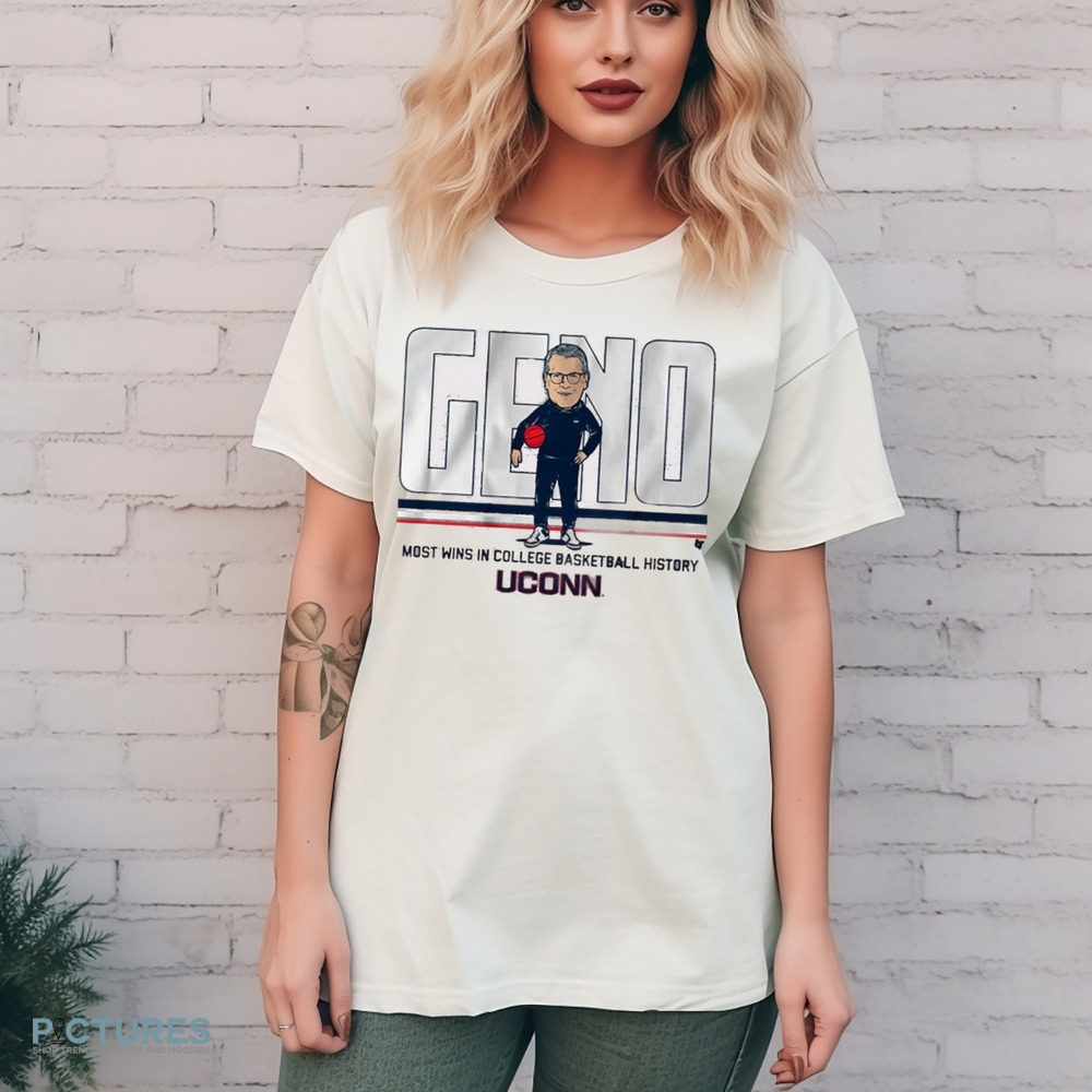 UConn Huskies Basketball Geno Auriemma Wins Record Most Wins In College Basketball History Shirt