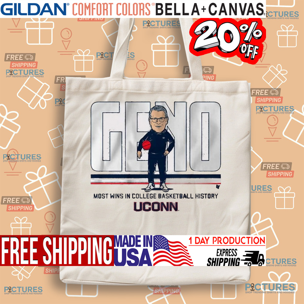 UConn Huskies Basketball Geno Auriemma Wins Record Most Wins In College Basketball History Shirt