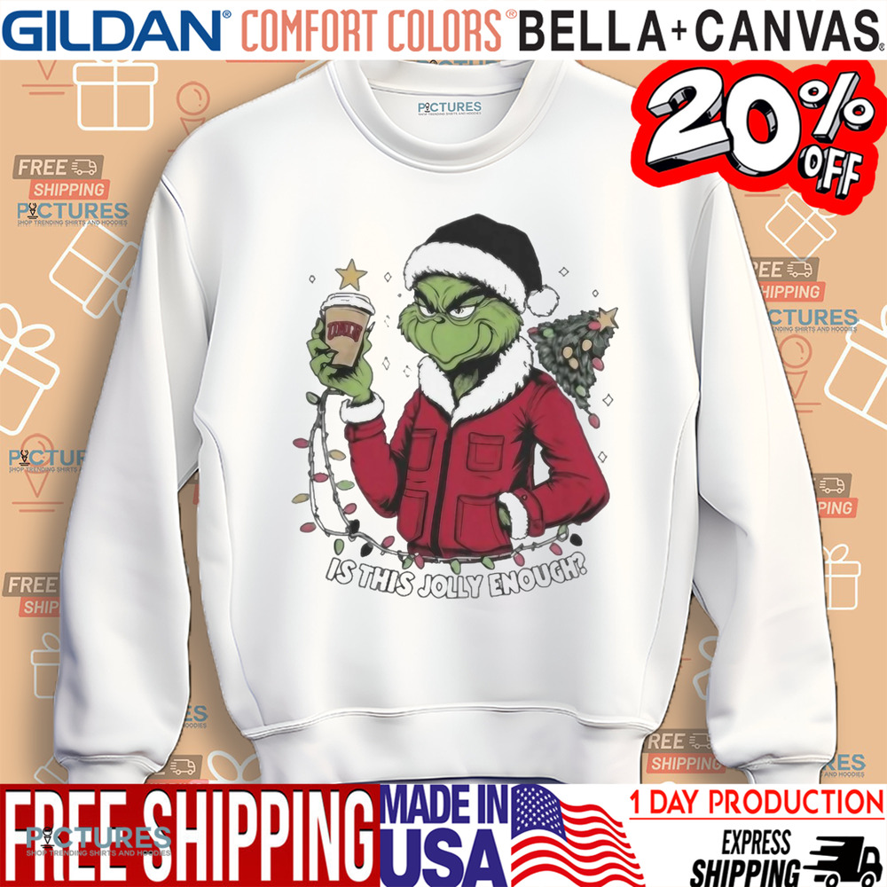 UNLV Rebels Santa Grinch Is This Jolly Enough Merry Christmas Shirt