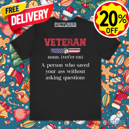 Veterans Day Veteran Definition Noun Shirt