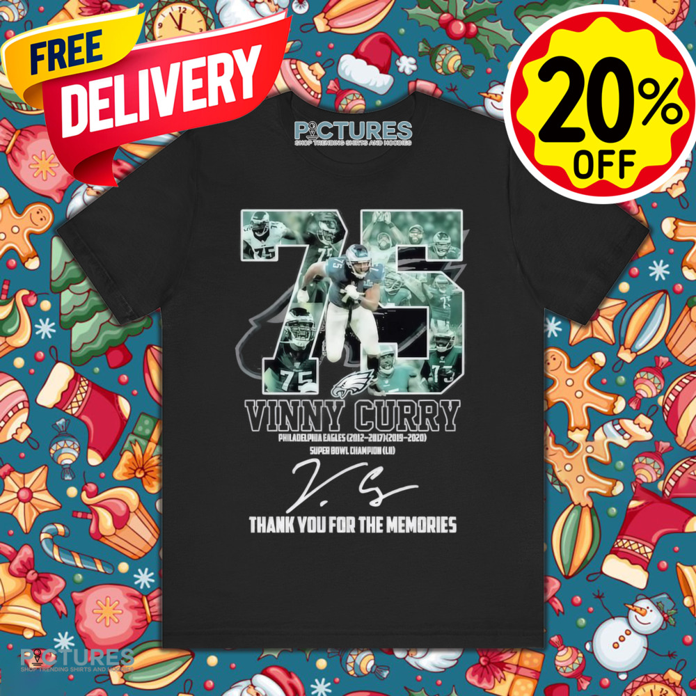 Vinny Curry Philadelphia Eagles Signature Thank You For The Memories Shirt