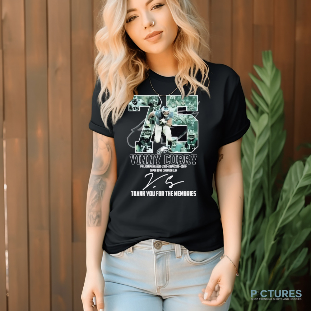 Vinny Curry Philadelphia Eagles Signature Thank You For The Memories Shirt