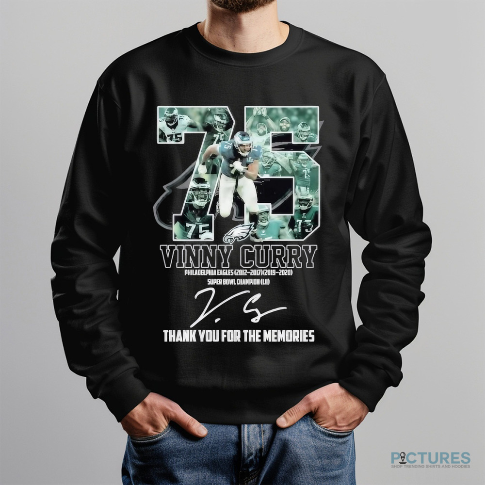 Vinny Curry Philadelphia Eagles Signature Thank You For The Memories Shirt