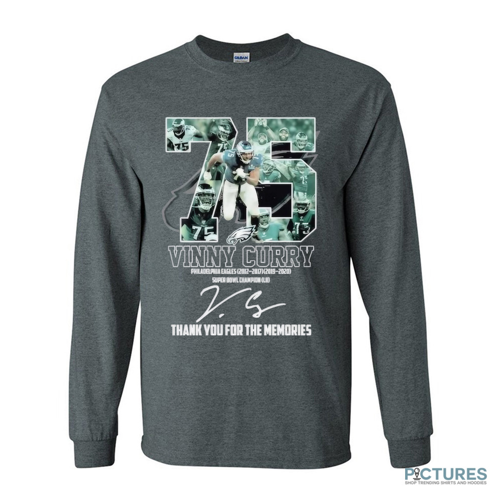 Vinny Curry Philadelphia Eagles Signature Thank You For The Memories Shirt