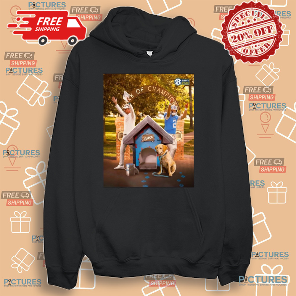 Walk Of Champions No. 16 Ole Miss Dominates No. 3 Georgia In Oxford Poster Shirt Walk Of Champions No. 16 Ole Miss Dominates No. 3 Georgia In Oxford Poster Shirt