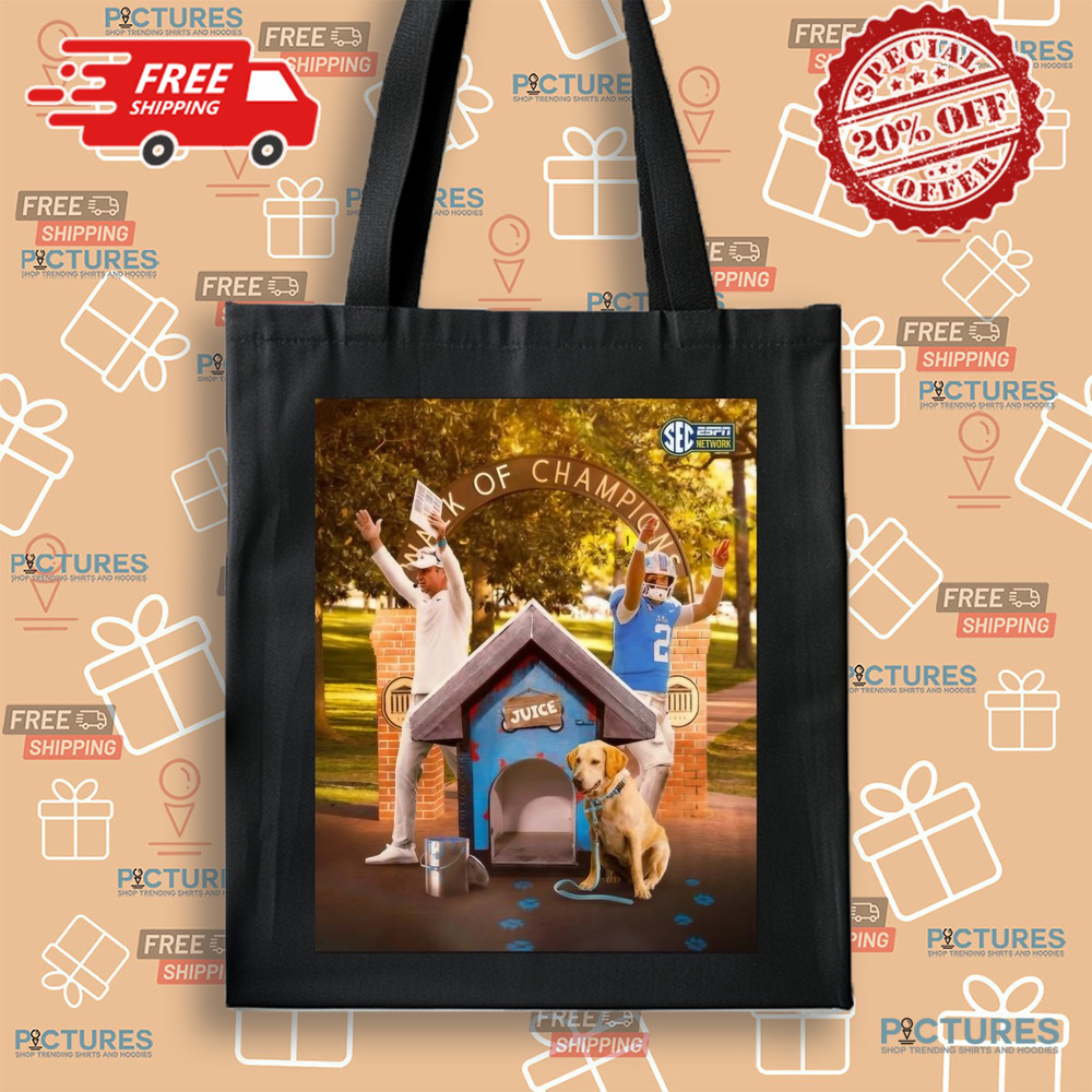 Walk Of Champions No. 16 Ole Miss Dominates No. 3 Georgia In Oxford Poster Shirt Walk Of Champions No. 16 Ole Miss Dominates No. 3 Georgia In Oxford Poster Shirt