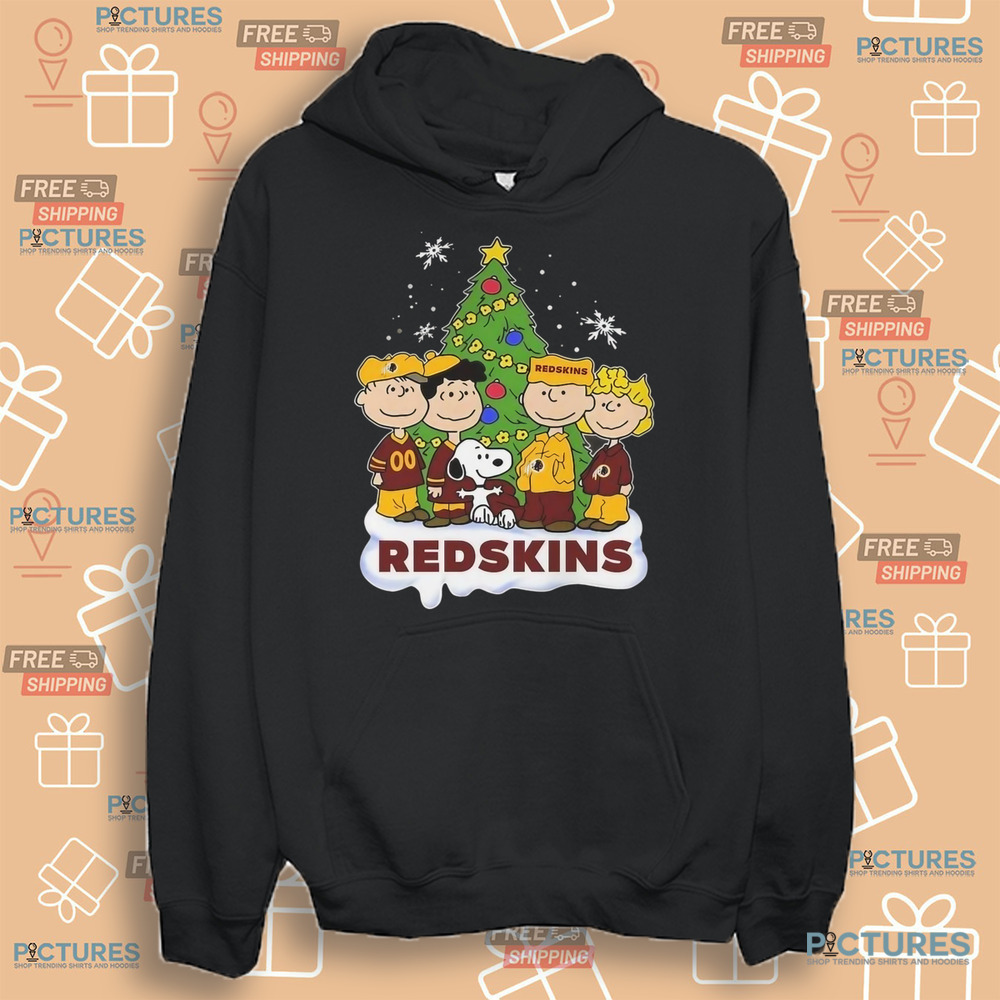 Washington Redskins Snoopy Peanuts Celebrating Christmas 2024 Shirt Washington Redskins Snoopy Peanuts Celebrating Christmas 2024 Shirt