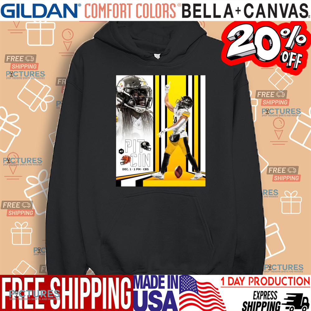 We’re on to Cincinnati Pittsburgh Steelers at Cincinnati Bengals Dec 1 2024 Shirt