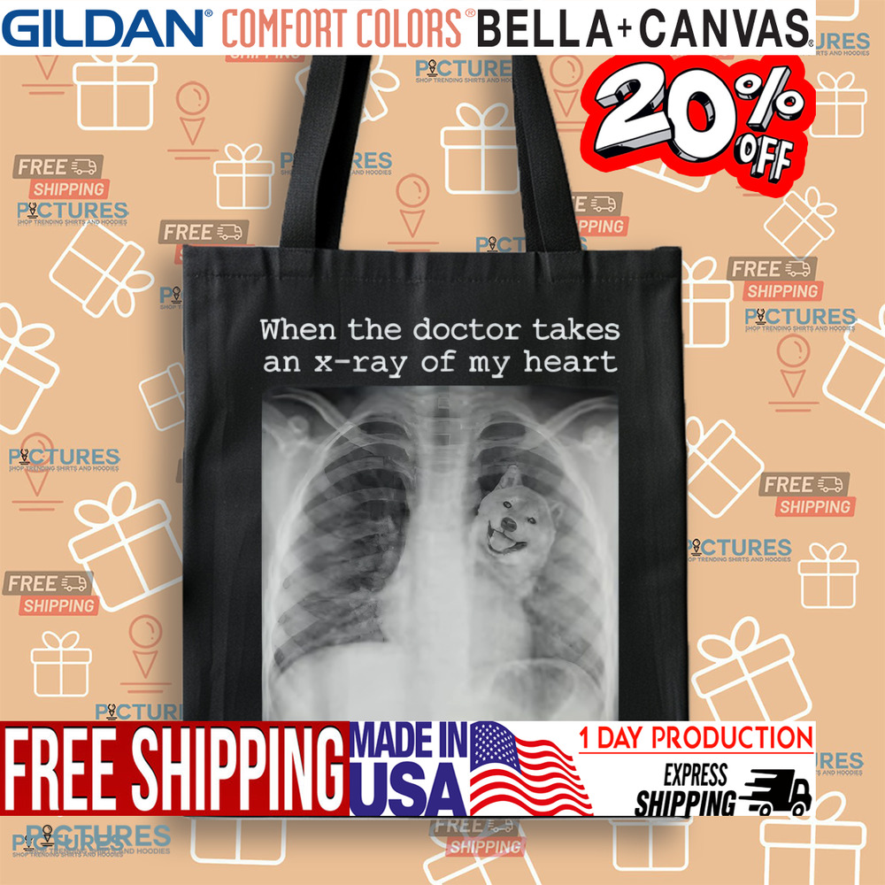When The Doctor Takes an X-ray of My Heart Shiba Inu Lover Shirt When The Doctor Takes an X-ray of My Heart Shiba Inu Lover Shirt