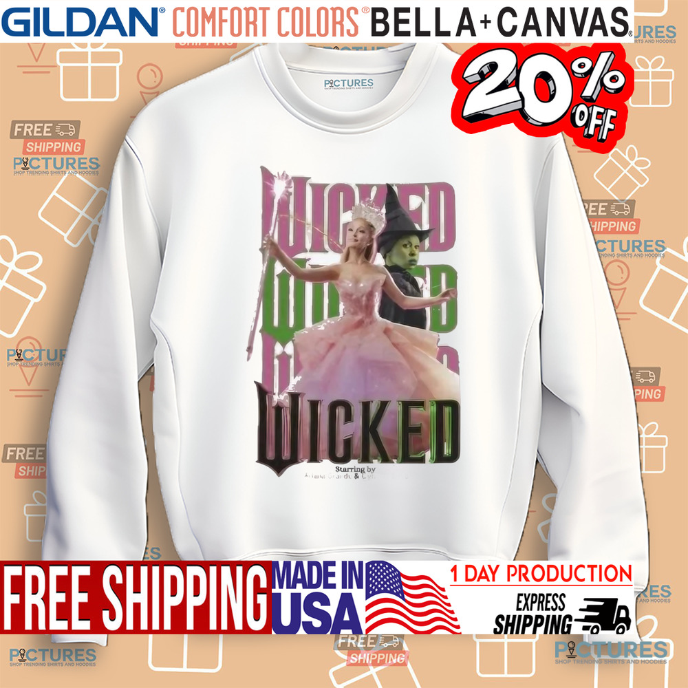Wicked 2024 movie musical wicked wizard movie shirt