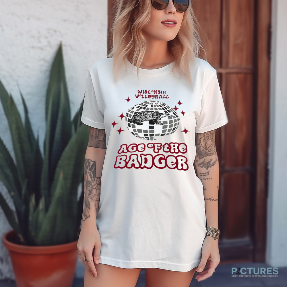 Wisconsin Volleyball Age Of The Badger NCAA Shirt