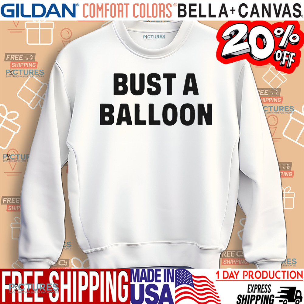 1Yaszn Wearing Bust A Balloon Shirt