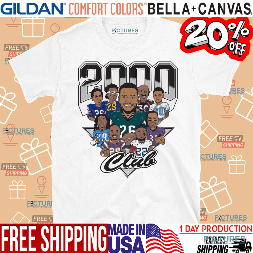 2000 Club NFL All Team Cam Lewis Saquon Barkley Caricatures Shirt 2000 Club NFL All Team Cam Lewis Saquon Barkley Caricatures Shirt