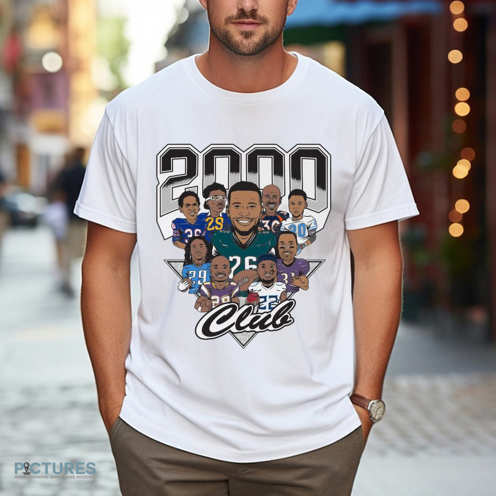 2000 Club NFL All Team Cam Lewis Saquon Barkley Caricatures Shirt 2000 Club NFL All Team Cam Lewis Saquon Barkley Caricatures Shirt